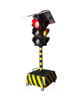 海东太阳能移动信号灯